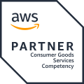 AWS Partner Consumer Goods Services Competency Badge